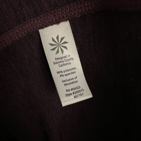 Athleta Womens XXS Purple Give It Your All Long Sleeve Drawstring Sweater Dress - Picture 3 of 5